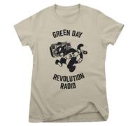 T-Shirt Donna Green Day Revolution Radio Ufficiale Verde