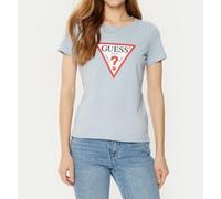 T-Shirt Donna Guess Manica Corta W1YI1BI3Z14 G7S1 Celeste