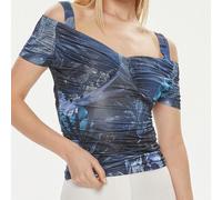 T-Shirt Donna Guess W4GP17KBAC2 P7PC Fantasia