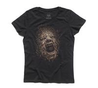 T-shirt donna HANDS ILLUSION - illusione mani - scream urlo paura inferno Dante