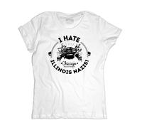T-shirt donna I Hate the Illinois Nazis inspired by the Blues Brother movie