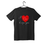 T-shirt Donna "Il Cuore ha Sempre Ragione" |TS88| Maglietta Romantica in Cotone