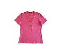 T-shirt donna in cotone Geox fucsia