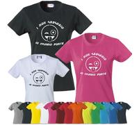 T-Shirt Donna Io Non Assaggio Mangio Forte PS 28870-ASS