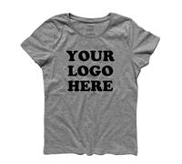 T-shirt donna ironica YOUR LOGO HERE - Non personalizzabile - funny present