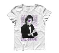 T-shirt donna Julio Iglesias Sono un pirata sono un signore Da Manuela a Pensami