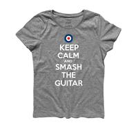 T-shirt donna Keep calm and Smash the Guitar - Pete Townshend Who Tommy