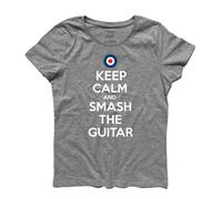 T-shirt donna Keep calm and Smash the Guitar - Pete Townshend Who Tommy
