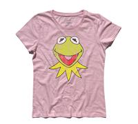 T-shirt donna KERMIT la rana frog ANTICHIZZATO Muppet Piggy