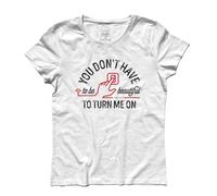T-shirt donna KISS "You don't have to be beautiful" - lyrics collection