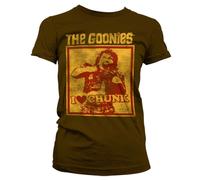 T-Shirt Donna Licenziata The Goonies I Love Chunk Taglie S-XXL