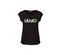 T-Shirt Donna Liu Jo Croco nero
