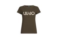 T-shirt donna Liu Jo lichene/animalier ES25LJ07 VA5154 JS003 M
