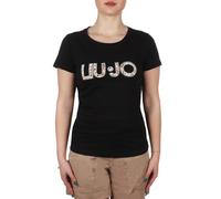 LIU JO VA5154JS003 T- Shirt Basica m/c, Nero-Anim. M9330, M