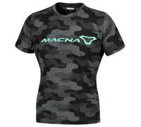 Macna Dazzle Logo 2.0, maglietta donna L male Nero/Grigio/Turchia