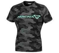 Macna Dazzle Logo 2.0, maglietta donna L male Nero/Grigio/Turchia