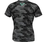 T-Shirt donna Macna Dazzle logo 2.0 Nero Grigio Verde menta M