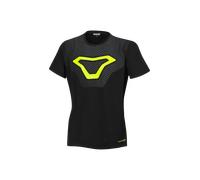 Macna Logo, maglietta donna M female Nero/Giallo Fluo