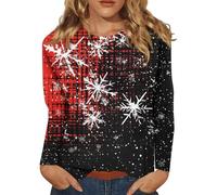 T Shirt Donna Manica Lunga Particolari con Vintage Oro Sera Carine Monospalla Be Unicorno Tette Menta Tendenza Americano Cadenti Canguro Marsupio Outdoor Style Lanterna