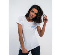 T-Shirt Donna Maniche Corte Colore Bianco TELLE MÈRE TELLE FILLE CŒUR