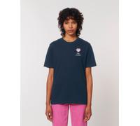 T-Shirt Donna Maniche Corte TATA D AMOUR COEUR Colore Blu Marino