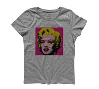 T-shirt donna MARILYN Andy Pop Art New York