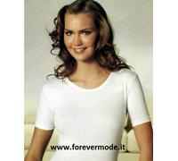 T-shirt donna Nottingham manica corta girocollo in cotone bi-elastico art TM1600
