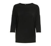 T-shirt donna Only Glamour maniche 3/4 Noir XS
