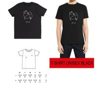 T-shirt DONNA ORIGAMI DOG SPITZ cane DESIGNEDSHIRT DSHIRT volpino di Pomerania