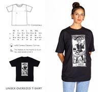 T-shirt donna Oversize Tarot Le Bateleur TAROCCHI DI MARSIGLIA Il Bagatto