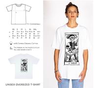 T-shirt donna Oversize Tarot Le Bateleur TAROCCHI DI MARSIGLIA Il Bagatto
