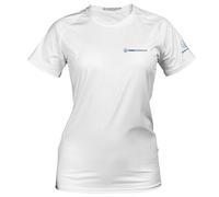 T-shirt donna PADDLEBOARDING STAMP WHITE lycra manica corta - taglia: M