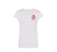 T-Shirt Donna Pensati Libera Ferragni Sanremo 2023 100% Cotone Taglia da S a XXL