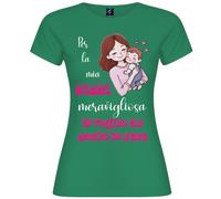 T-shirt donna “Per la mia mamma meravigliosa” | Ti voglio un mondo di bene