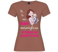 T-shirt donna “Per la mia mamma meravigliosa” | Ti voglio un mondo di bene