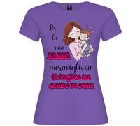 T-shirt donna “Per la mia mamma meravigliosa” | Ti voglio un mondo di bene