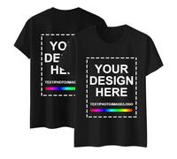 T-Shirt Donna Personalizzabile Con Foto E Scritta Progetta La Tua Maglietta Stampa Fronte Retro T-Shirt Aggiungere Il Logo Aziendale Tee Top Personalizzata Su Richiesta Maglia Donna Manica Corta