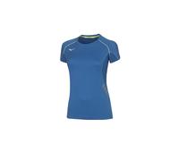 T-shirt donna premium Mizuno JPN Bleu M