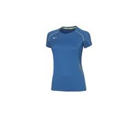 T-shirt donna premium Mizuno JPN Bleu S