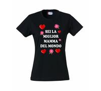 T-shirt Donna Sei La Mamma Migliore Del Mondo Festa Della Mamma PS 28870-001