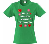 T-shirt Donna Sei La Mamma Migliore Del Mondo Festa Della Mamma PS 28870-001