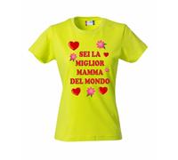 T-shirt Donna Sei La Mamma Migliore Del Mondo Festa Della Mamma PS 28870-001