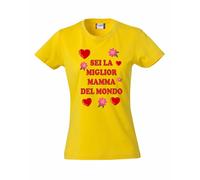 T-shirt Donna Sei La Mamma Migliore Del Mondo Festa Della Mamma PS 28870-001