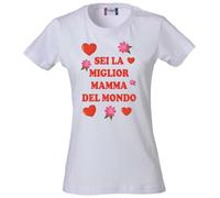 T-shirt Donna Sei La Mamma Migliore Del Mondo Festa Della Mamma PS 28870-001