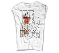 T-shirt donna slub Live Like a Boss Hogg - Hazzard Generale Lee serie TV anni 80
