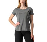 Castelli T-shirt Sprinter a maniche corte Grigio Donna L