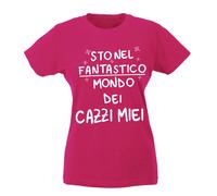 T-shirt Donna - Sto nel fantastico mondo dei cazzi miei