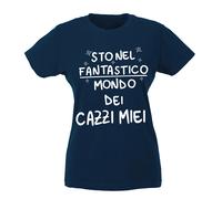 T-shirt Donna - Sto nel fantastico mondo dei cazzi miei
