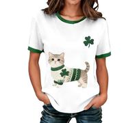 T Shirt Donna Taglie Comode Bianca Cerimonia Rossa Verdi Canottiere Sbuffo Scontate Stampare Coreana Piume Balze Lingerie Bradipo Scritto Laminata Cinese Famosi Luccicanti Largo