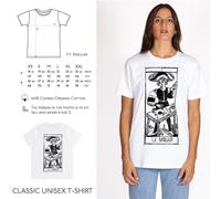 T-shirt Donna Tarot Le Bateleur Ispirato ai TAROCCHI DI MARSIGLIA Il Bagatto